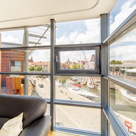 Hochwertige Apartments Im Stralsunder Hafen Exterior foto